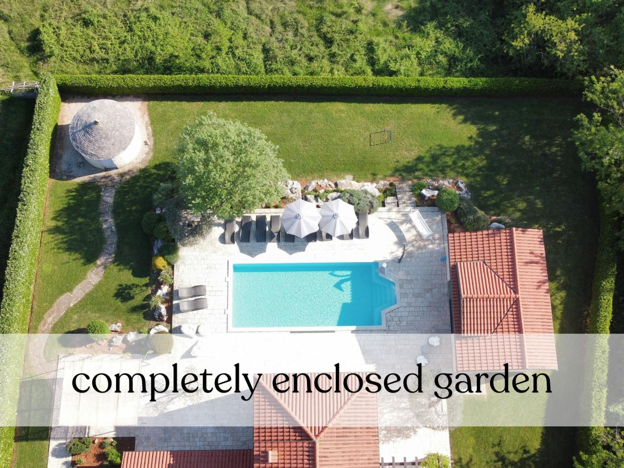 Spacious Villa With Pool, Indoor Jacuzzi And Sauna Near Porec Višnjan Exterior foto